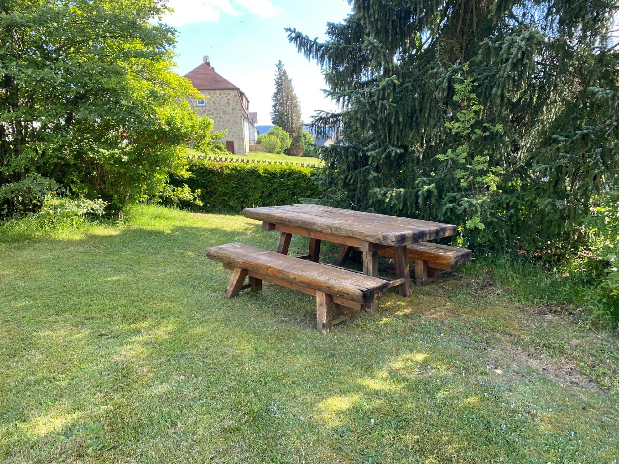 Ferienwohnung Lug In'S Land Fichtelberg Esterno foto